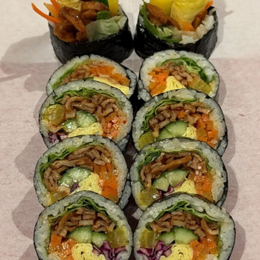 4. Spicy Fish Cake Kimbap