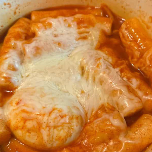 Cheese Tteokbokki Cupbap