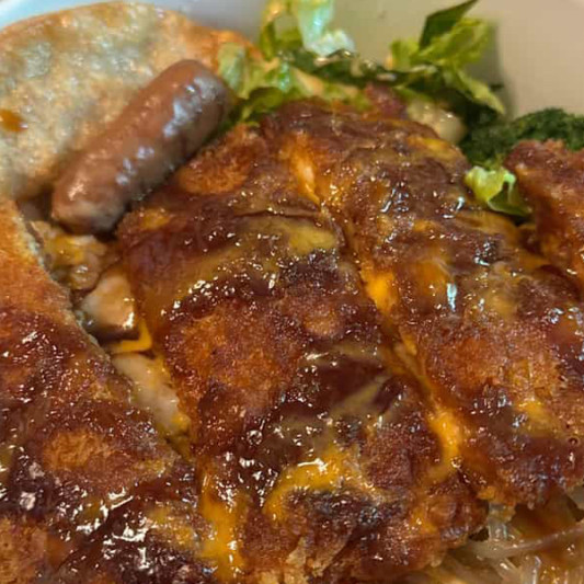 Cheese Katsu Cupbap