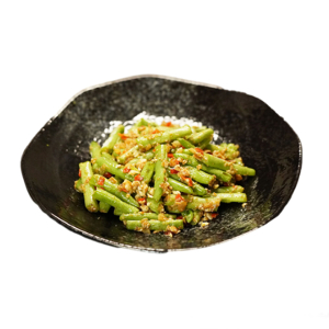 String Beans with Golden Egg Yolk