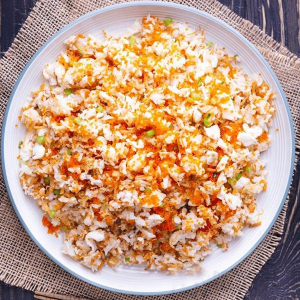Scallop & Egg White Fried Rice