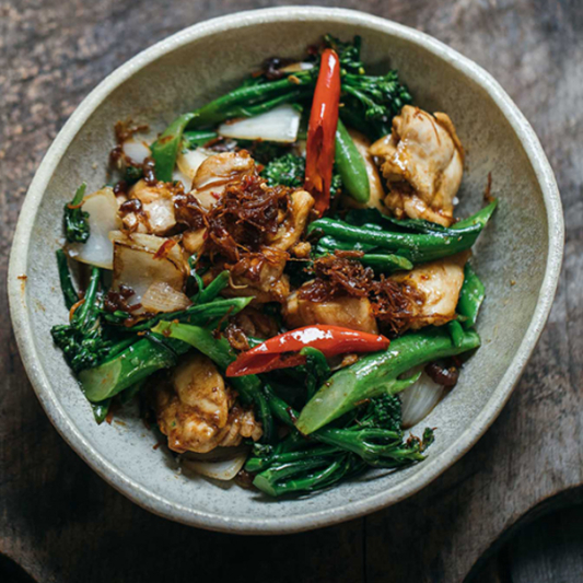 Stir-Fried Chicken with XO Sauce