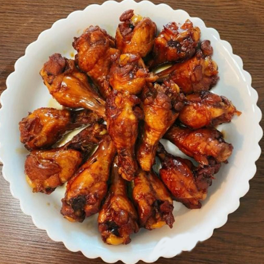 Chicken Thigh with Garlic Soy