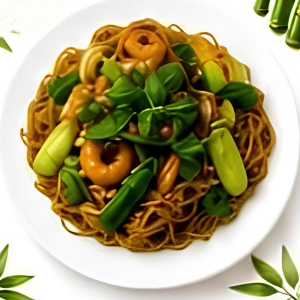 M7. Stir-Fried Shrimp Lo Mein