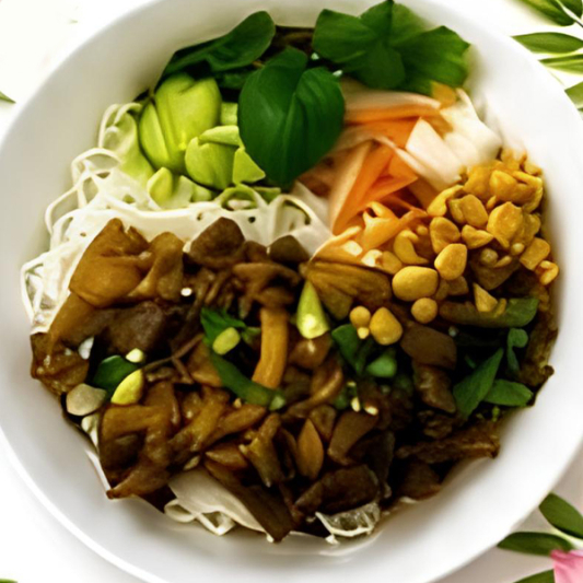 B4. B&uacute;n G&agrave; Nướng