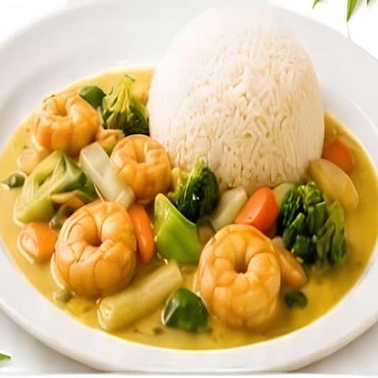 C8. Cơm C&agrave; Ri T&ocirc;m