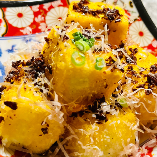 Spicy Age-Dashi Tofu
