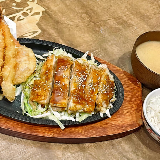 Tempura & Chicken Teriyaki