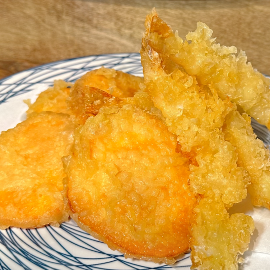 Yam & Prawn Tempura
