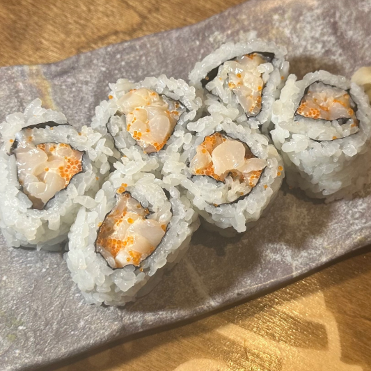 Chopped Scallop Roll