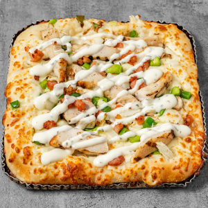 Chicken Bacon Ranch Pizza