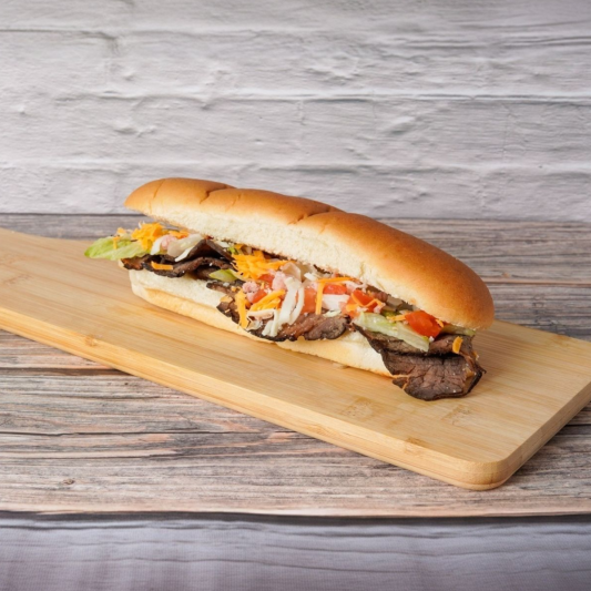 Roast Beef Bacon & Cheddar Sub