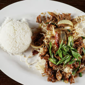 6R. Mongolian Beef - Com Bo Mong Co