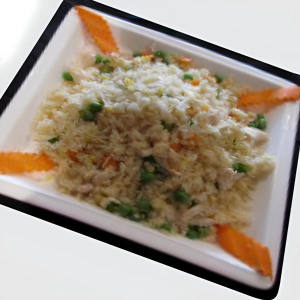 1F. White Meat Chicken Fried Rice - Com Chien Ga