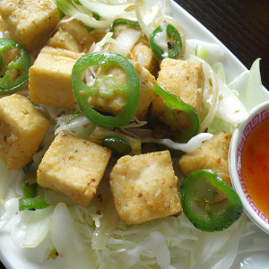 7A. Deep-Fried Tofu - T&agrave;u Hũ Chi&ecirc;n