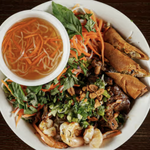 8B. Vermicelli Noodle Bowl Combo - B&uacute;n Đặc Biệt