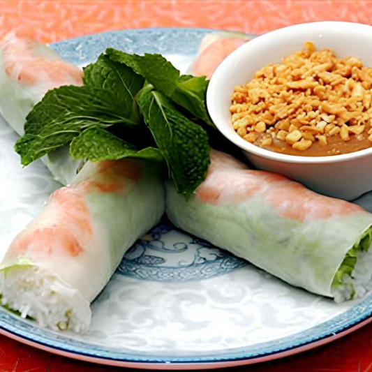 2A. Fresh Spring Rolls - Gỏi Cuốn (2 pcs)