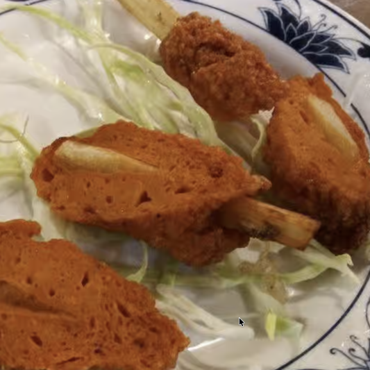 6B. Grilled Pork & Vietnamese Sugar Cane Shrimp - B&uacute;n Heo Nướng Chạo T&ocirc;m