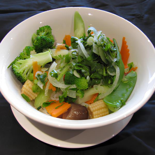 12P. Vegetable & Tofu Soup 