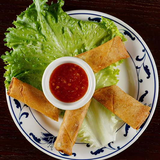 1A. Egg Rolls - Chả Gi&ograve; (2 pcs)