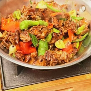 Dry Pot Smoked Chicken 干锅腊鸡 