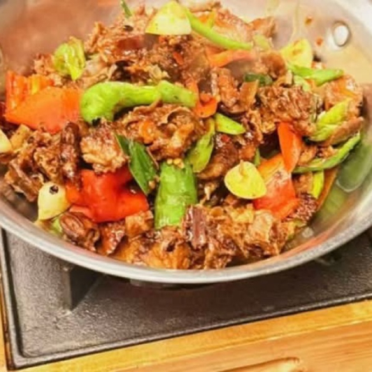 Dry Pot Smoked Chicken 干锅腊鸡 