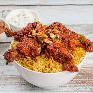 Wings Chicken Biryani (3 pcs)