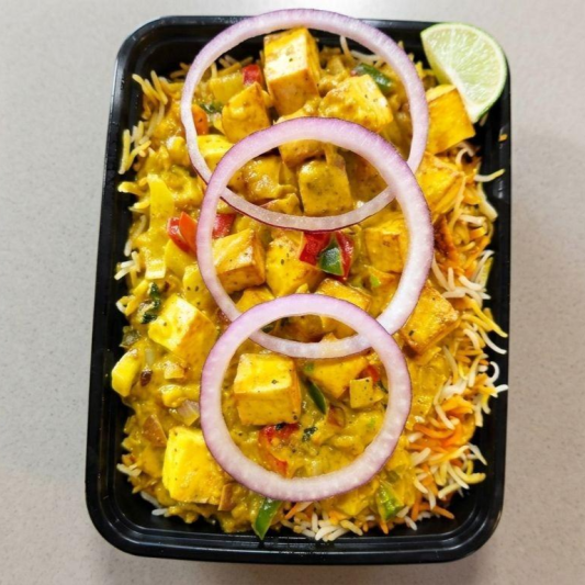 555 Paneer Biryani (Vegetables)