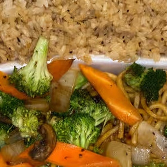 20. Hibachi Tofu Vegetable Delight