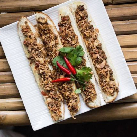 Spicy Pate Baguette / Banh Mi Cay