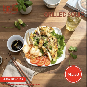 SF12. Grilled Squid / Mực Nang Nướng