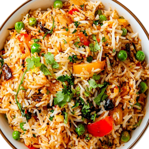 Vegetable Dum Biryani