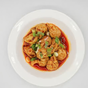 Dumplings in Chili Oil / 紅油抄手