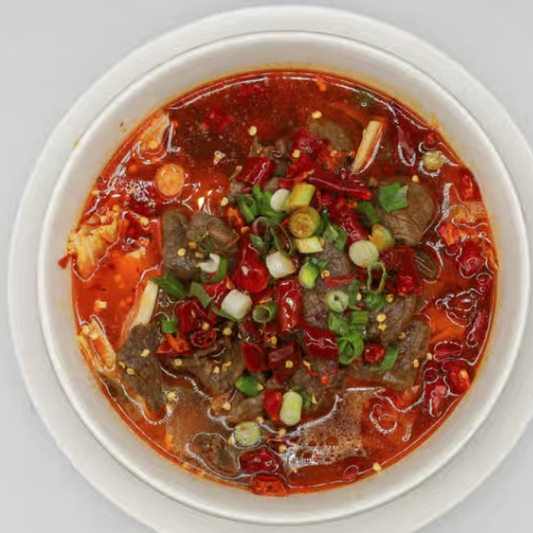 Boiled Beef in Hot Chili Oil / 水煮牛