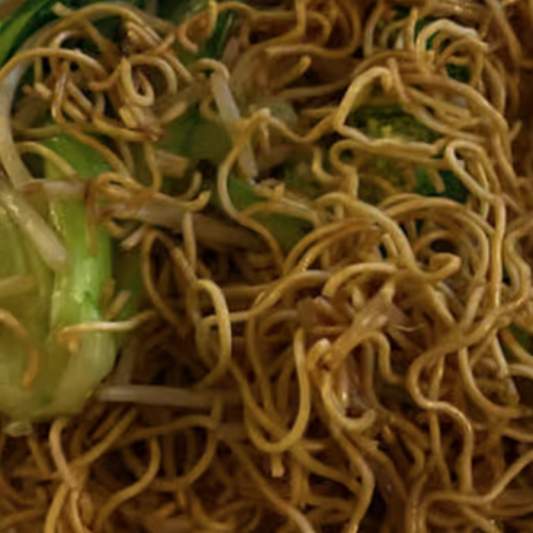 Vegetable Chow Mein / 素炒麵