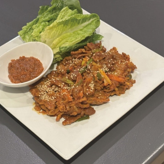 51. Spicy Pork (without Rice) 제육볶음