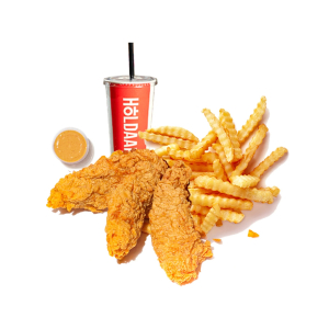 #3. Three Strips + Fries 