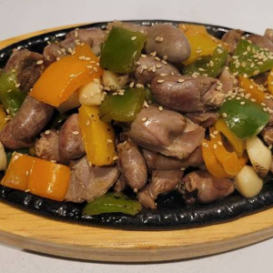 Stir-Fried Chicken Gizzard 닭똥집 볶음