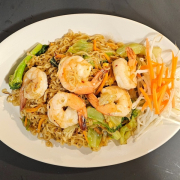 35. Pad Kra Prao Noodles