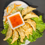 3. Pot Stickers (8 pcs)