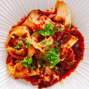 Wonton in Chili Oil