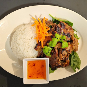 21. Thai Style BBQ Pork with Rice