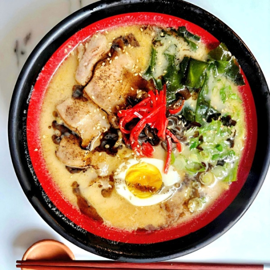 B2. Garlic Tonkotsu Ramen