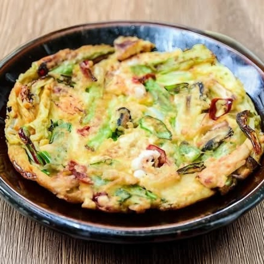 Korean Seafood Pancake 해물파전