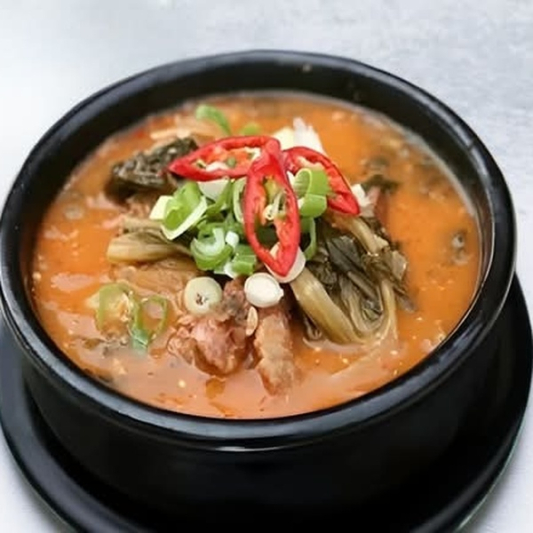 Beef Cabbage Hangover Soup 우거지 해장국