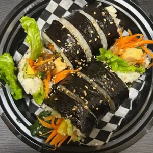 Spam, Egg & Veggie Kimbap