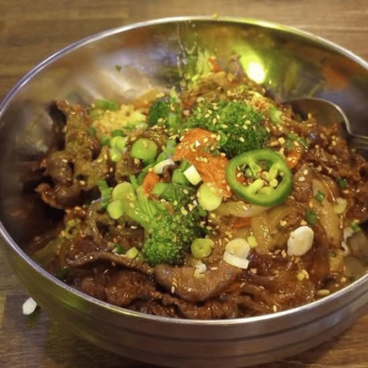 BBQ Beef Bulgogi Rice Bowl