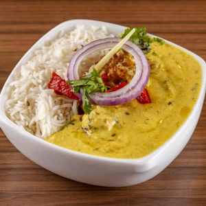 Curry Pakora with Rice