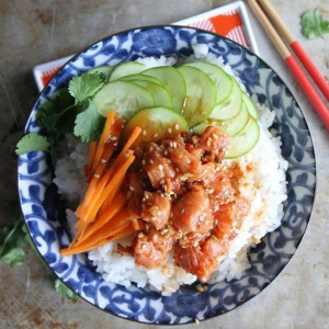 Spicy Salmon Don