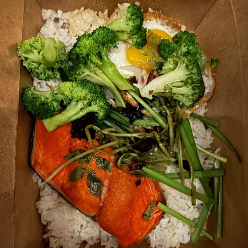 Salmon Bibimbap